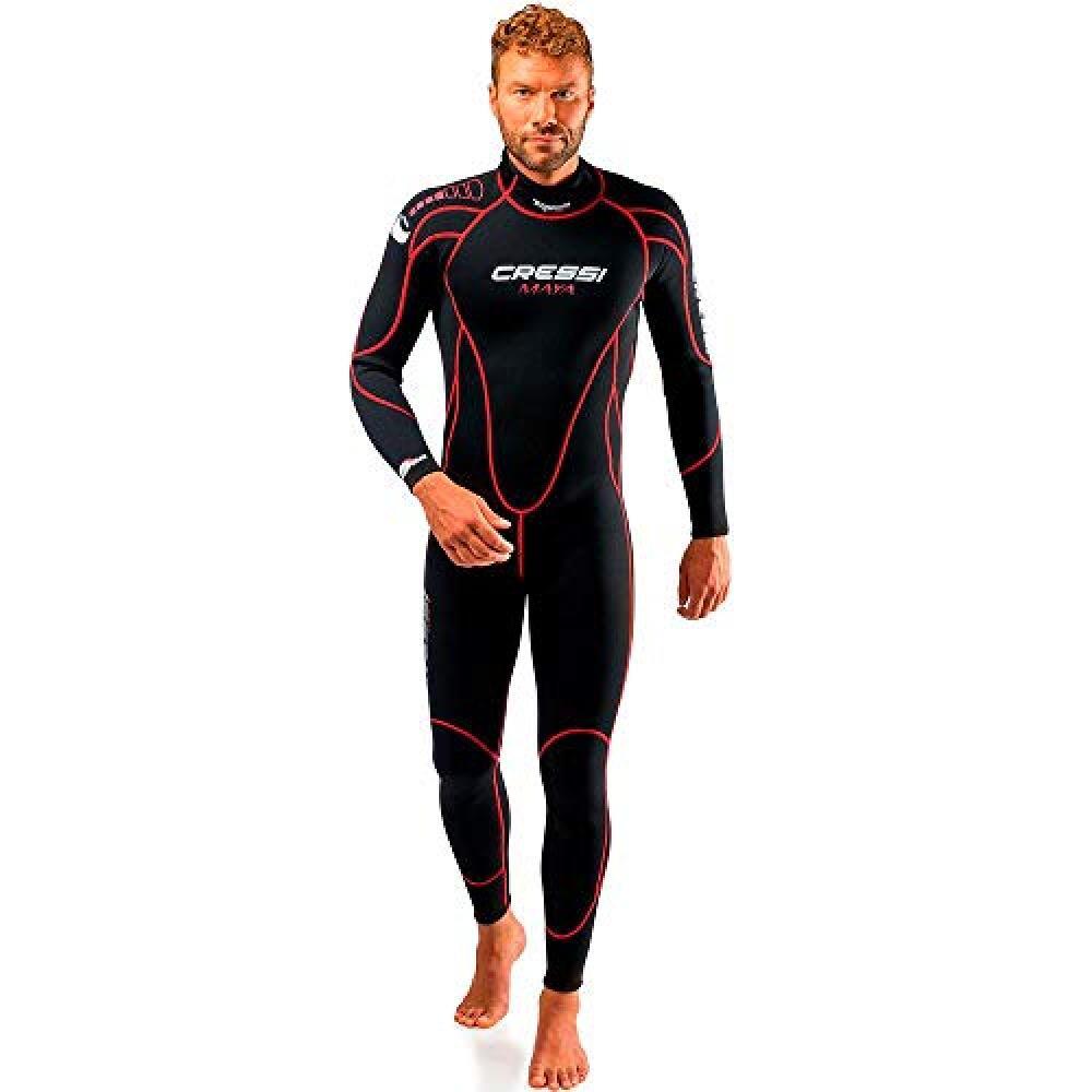 (TG. XXL) Cressi Maya Man Monopiece Wetsuit 2.5 mm, Muta Monopezzo senza Cappucc