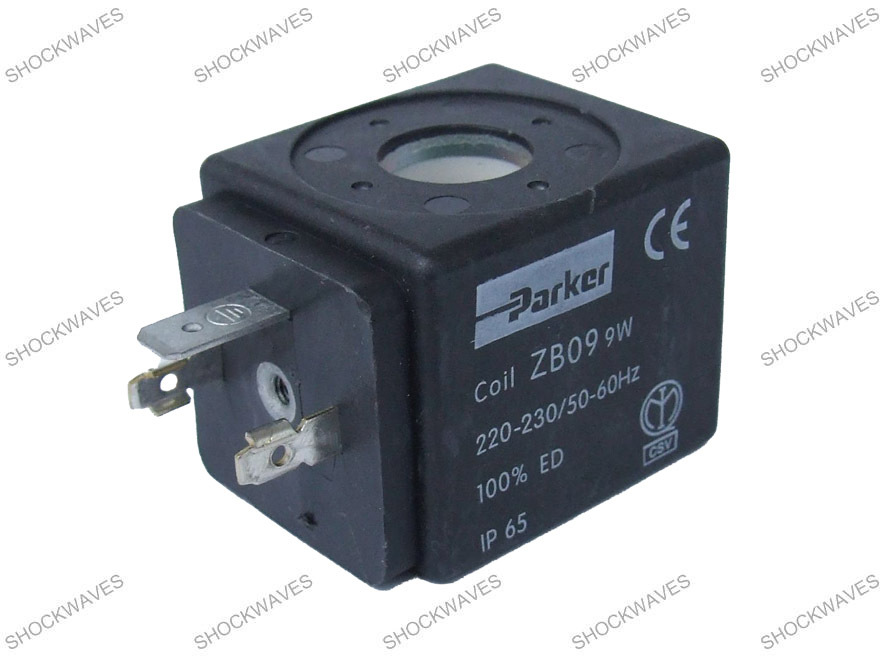 Parker ZB09 Replacement Solenoid Valve Bobbin Coil 230V for Coffee