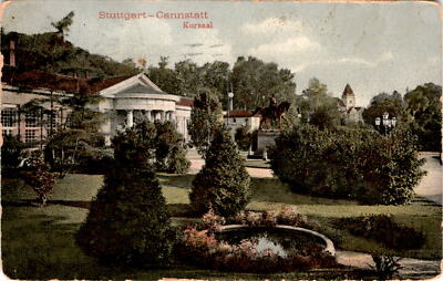 Stuttgart-Cannstatt, Kursaal 43202, Gebr. Metz, T Postcard