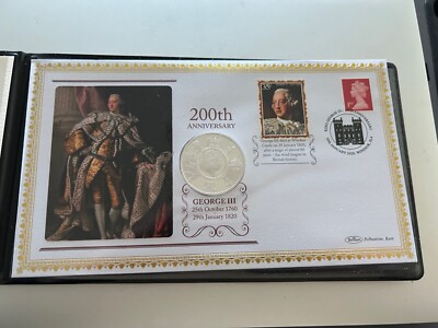2020 200th Anniversary King George III Silver Proof £5 Coin and