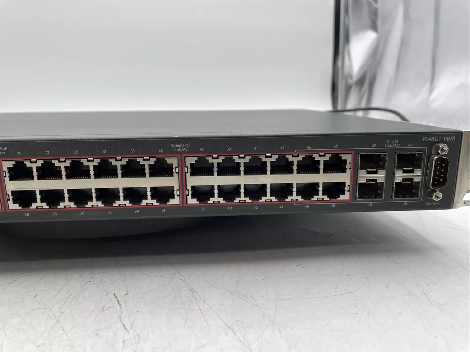 AVAYA / Nortel 4548GT-PWR 48 Port Ethernet Routing Switch MW5D2(2) - Image 3 of 4