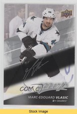 2017-18 Upper Deck MVP Silver Script Marc-Edouard Vlasic #92 READ fv4