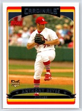 2006 Topps Anthony Reyes Rookie St. Louis Cardinals RC #303