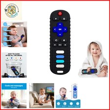 Baby Teether Toy, TV Remote Control Shape Teething Baby Toys for Infants, Bab...