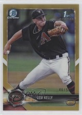 2018 Bowman Draft Chrome Gold Refractor 46/50 Levi Kelly #BDC-102 0m8