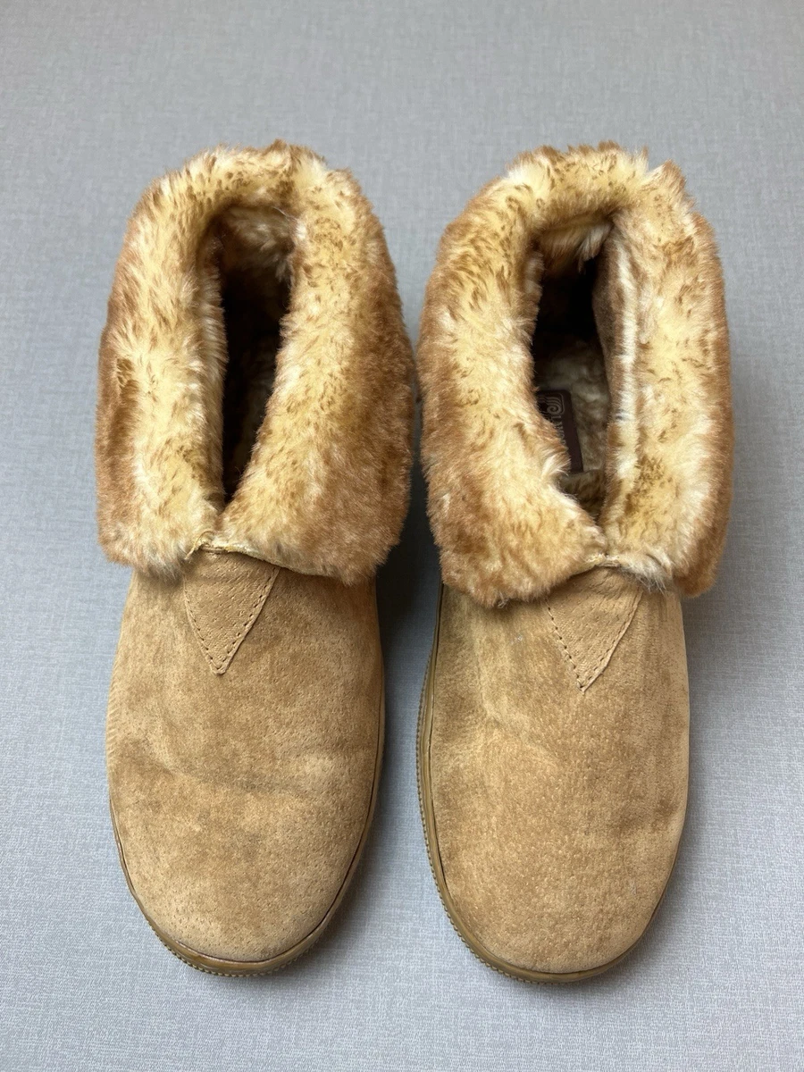 Lamp Chestnut Men\'s Bootie Slippers, Size 10 Amazon.com | PAMIR Men main image 4