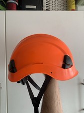 Safety Helmet Orange Adjustable Hard Hat Construction PPE Very  good condition 