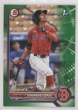 2022 Bowman Prospects Green Border 94/99 Eduardo Lopez #BP-134 7m3