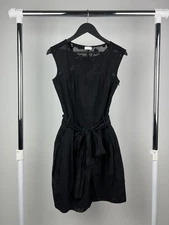 Valentino Women's Black Mini Floral Dress Size 44 (8)