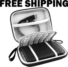 Lacdo Hard Drive Carrying Case for Western Digital WD Elements/Wd My Passport/My