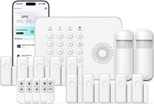 Komplettes Alarmsystem WLAN 4G kabellos Alarmanlage für Haus Wohnung Alexa NEU
