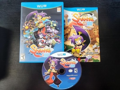 Shantae: Half-Genie Hero (Nintendo Wii U, 2016) COMPLETE disk/case/manual