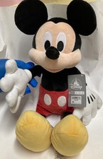 New DISNEY THEME PARK MICKEY MOUSE PLUSH; 17 Inches Tall; New w/Tag