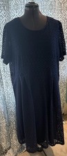 Women’s Plus Size Navy Blue Dress Size 2XL