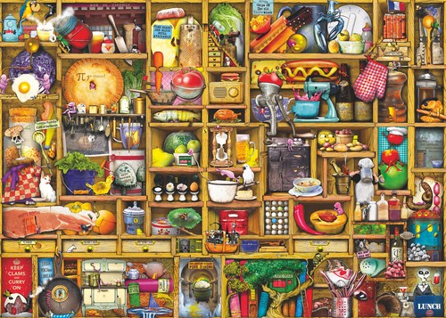 Puzzle (1000 T.) KüChenregal (Ravensburger) Neu/Ovp-image