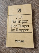 J. D. Salinger: Der Fänger Im Roggen, Taschenbuch Reclam
