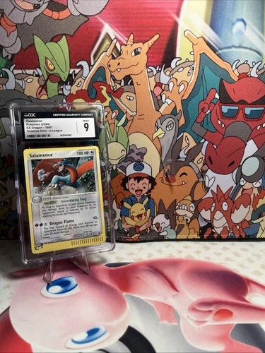 Pokemon Salamence e-League EX Dragon Cosmos Holo Rare #19 CGC 9 Mint