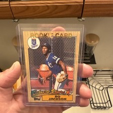 Topps 1987 Future Stars Rookie Bo Jackson #170 Kansas City Royals Baseball