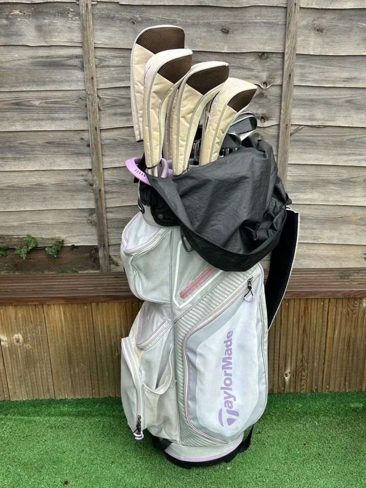 *LADIES SET OF GOLF CLUBS - IDEAL STARTER SET- TAYLORMADE CART BAG* - Image 2 of 4