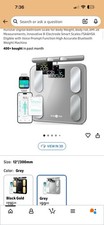 RunStar Digital Bathroom Scale for Body Weight, Body Fat, BMI 28 Measurements