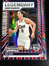 SUE BIRD #39 2024-25 Panini NIL LEGENDARY CONTENDERS HOLO Red White Blue UConn