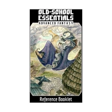 Necrotic Gnome Fantasy RPG Advanced Fantasy - Reference Booklet VG+
