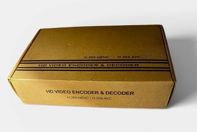 HD Video Encoder Decoder H.265 HEVC H.264 HDMI Streaming Device NIB