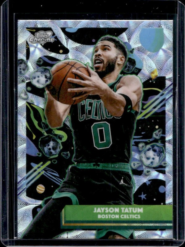 2025-26 Topps Cosmic Chrome Jayson Tatum Nucleus Refractor #38 Celtics