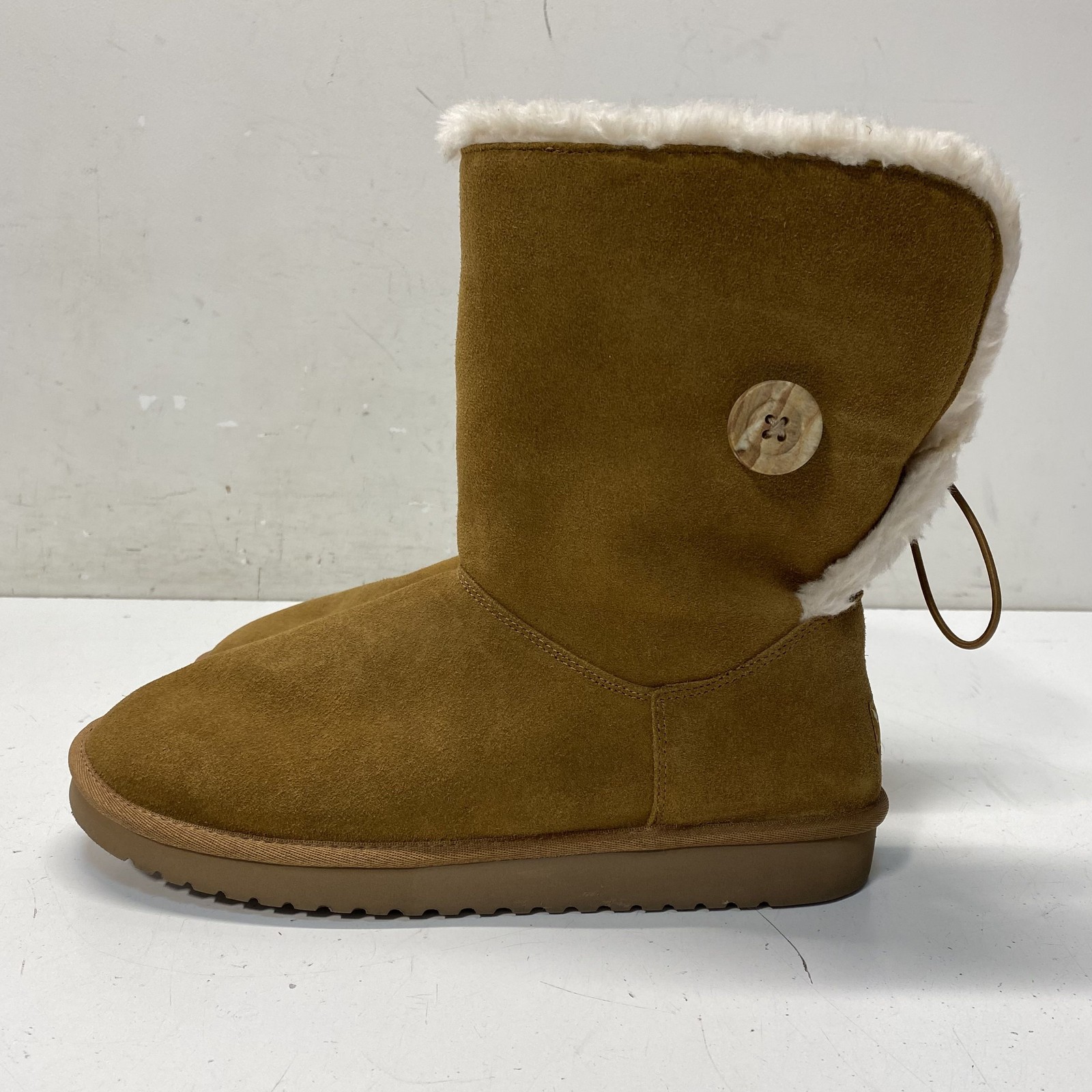 Koolaburra by UGG Chestnut Solid Mid-Calf Boot Wo… - image 1