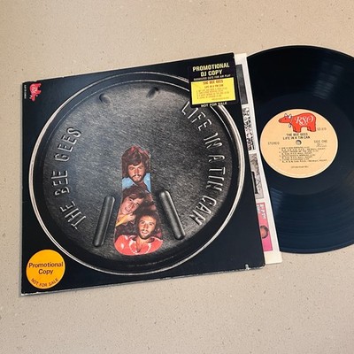 (NM) THE BEE GEES ''Life In A Tin Can'' LP DJ PROMO OG 1973 1st US Gimmick Cover