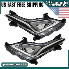 DRL Bumper Fog Light Lamp Front Left Right for 2014-2016 Hyundai Elantra