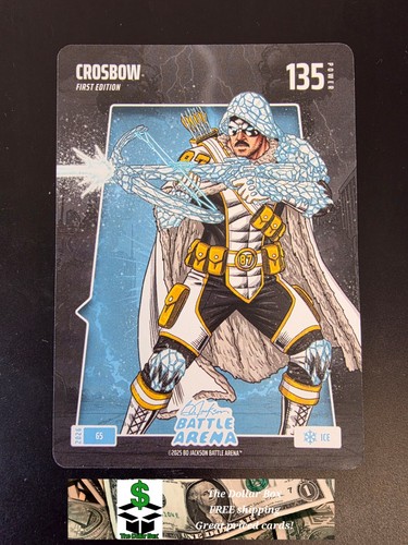 2026 Bo Jackson Battle Arena Crosbow Sidney Crosby ICE Card 65