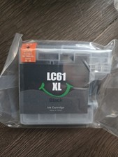 Black Ink Compatible Ink Cartridge Replacement for Brother LC61 LC-61 LC65 XL