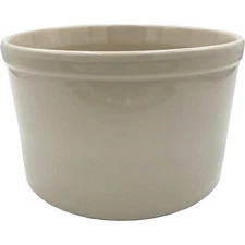 Ohio Stoneware Handmade Bristol Low 2 Quart Pickling Fermentation Crock