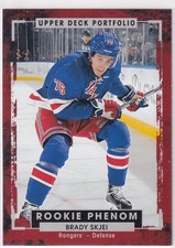 15/16 UD PORTFOLIO BRADY SKJEI RC SP ROOKIE PHENOM #205