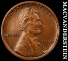 1916-D Lincoln Wheat Cent- Semi Key- Extra Fine Better Date No Reserve #J2175