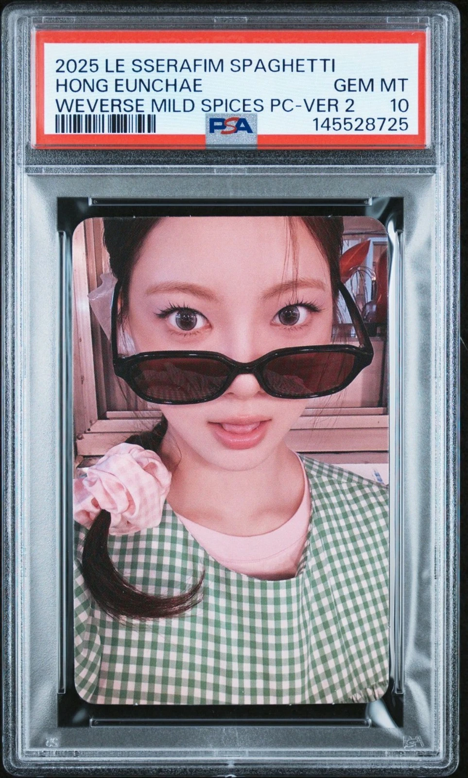 Hong Eunchae - Spaghetti POB photocard photocard