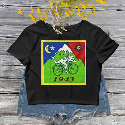 Bicycle Day Blotter Acid Crop Tee