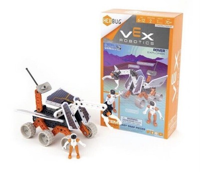 Hexbug Vex Robotics Rover Explorer 70+ Pieces Ages 6+ NEW Stem Starter