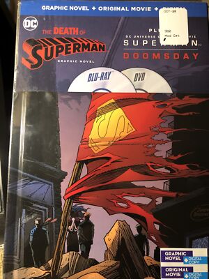 Superman Doomsday and Death of Superman Graphic Novel + Original Movie + Digital