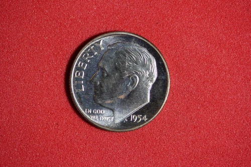ESTATE FIND 1954 PROOF - ROOSEVELT DIME!!  #K52908