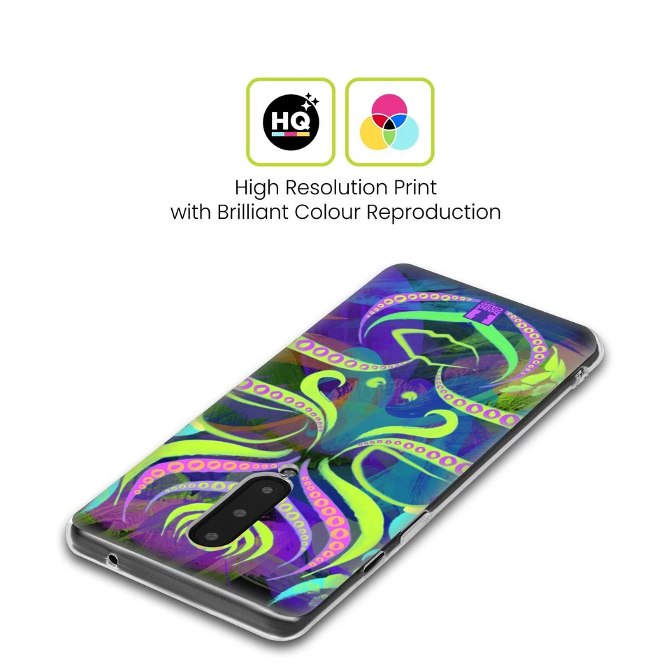 FUNDA HEAD CASE DESIGNS DE GEL SUAVE CON PATRONES DE NEÓN PARA TELÉFONOS GOOGLE ONEPLUS Foto 2 de 4