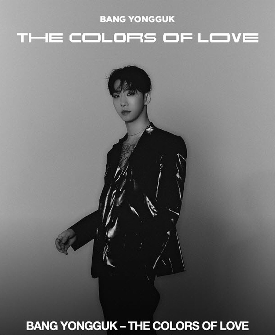 BANG YONG GUK THE COLORS OF LOVE Album 2 Ver SET/2CD+2 Photo Book+