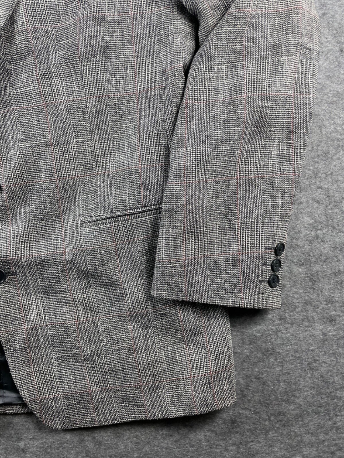 Cappotto sportivo vintage Yves Saint Laurent France da uomo 2 bottoni misure