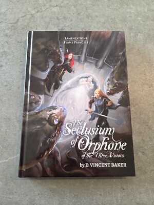 LotfP - The Seclusium of Orphone of the Three Visions + PDF (OSR, Hardcover)