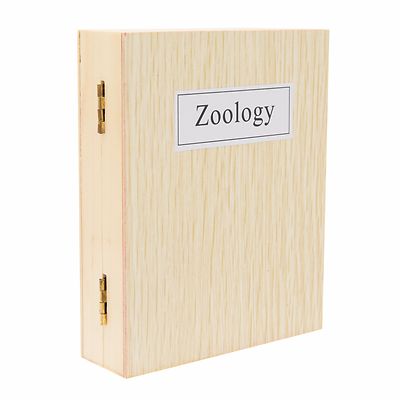 25 Stück Dauerpräparate Zoologie Set Fertigpräparate für Mikroskope, TSMDPZ