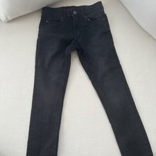 Tommy Hilfiger Jeans Youth Boys Size 8 Stretch Skinny Charcoal Wash Denim