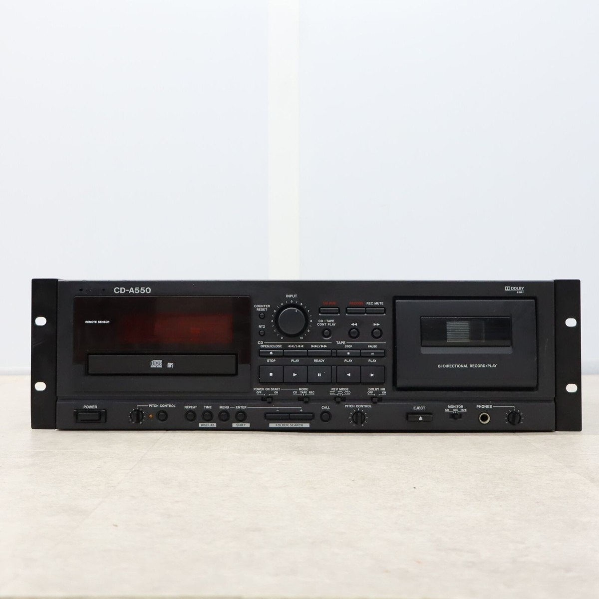 USED Tascam CD-A550 CD/Cassette Player Recorder | eBay