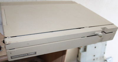 Commodore C 128 D + Power Cable (base unit) (working) 110856 8-bit case cracked