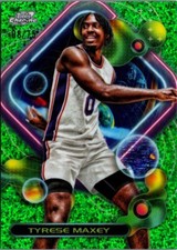 2024-25 Topps Cosmic Chrome Tyrese Maxey 8/75 Philadelphia 76ers #96